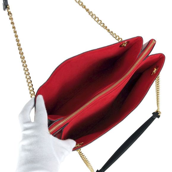 Louis Vuitton Surenne MM Monogram Red Shoulder Bag - Picture 3 of 5